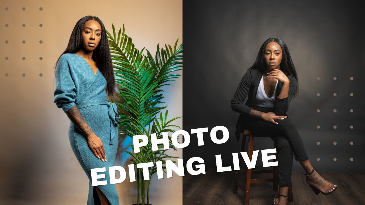 Editing Portraits of A Model I Took With The nikonusa Z9 YouTube