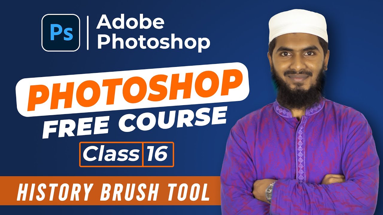 History Brush Tool History Panel In Photoshop Class 16 Adobe history-brush-tool-history-panel-in-photoshop-class-16-adobe