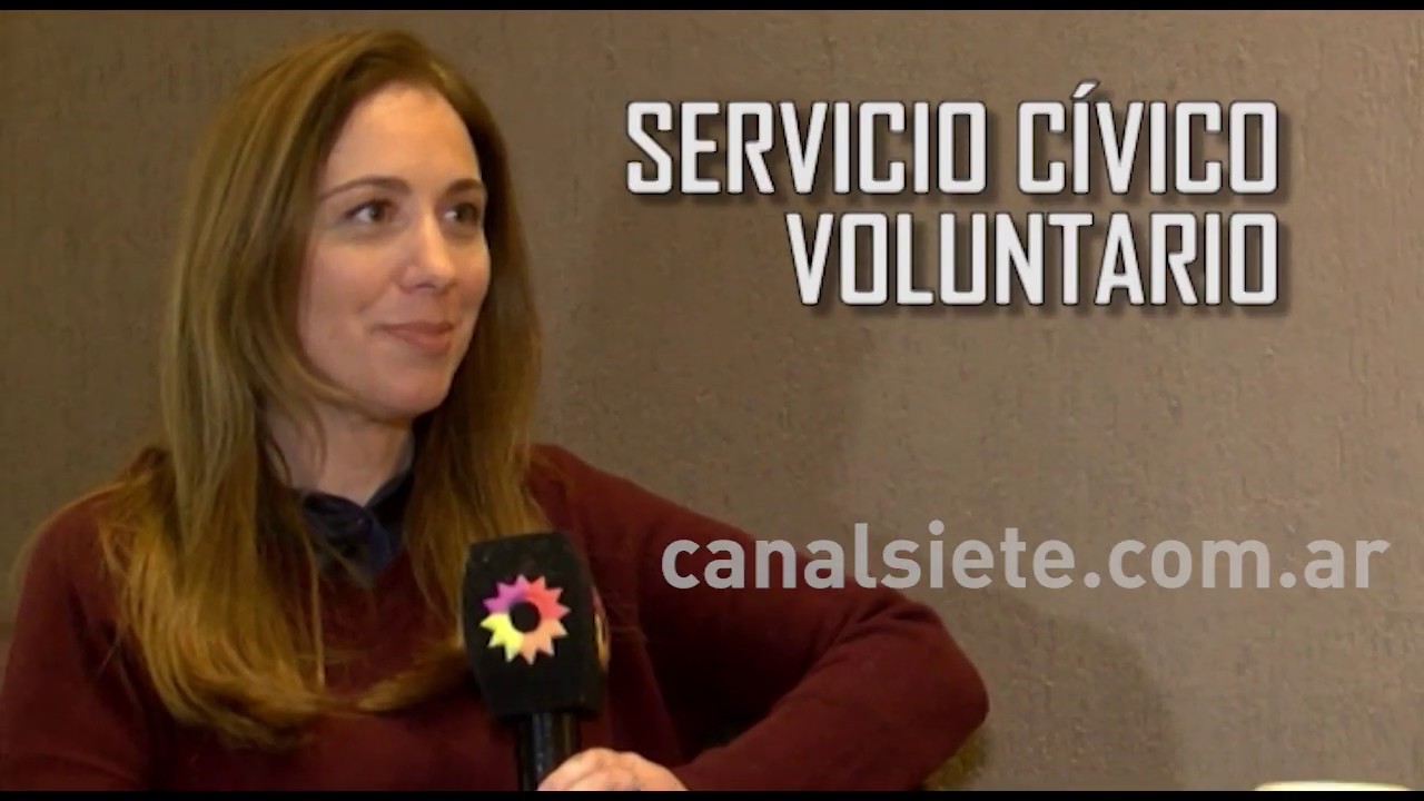 Vidal mano a mano con Canal Siete: Servicio cívico voluntario