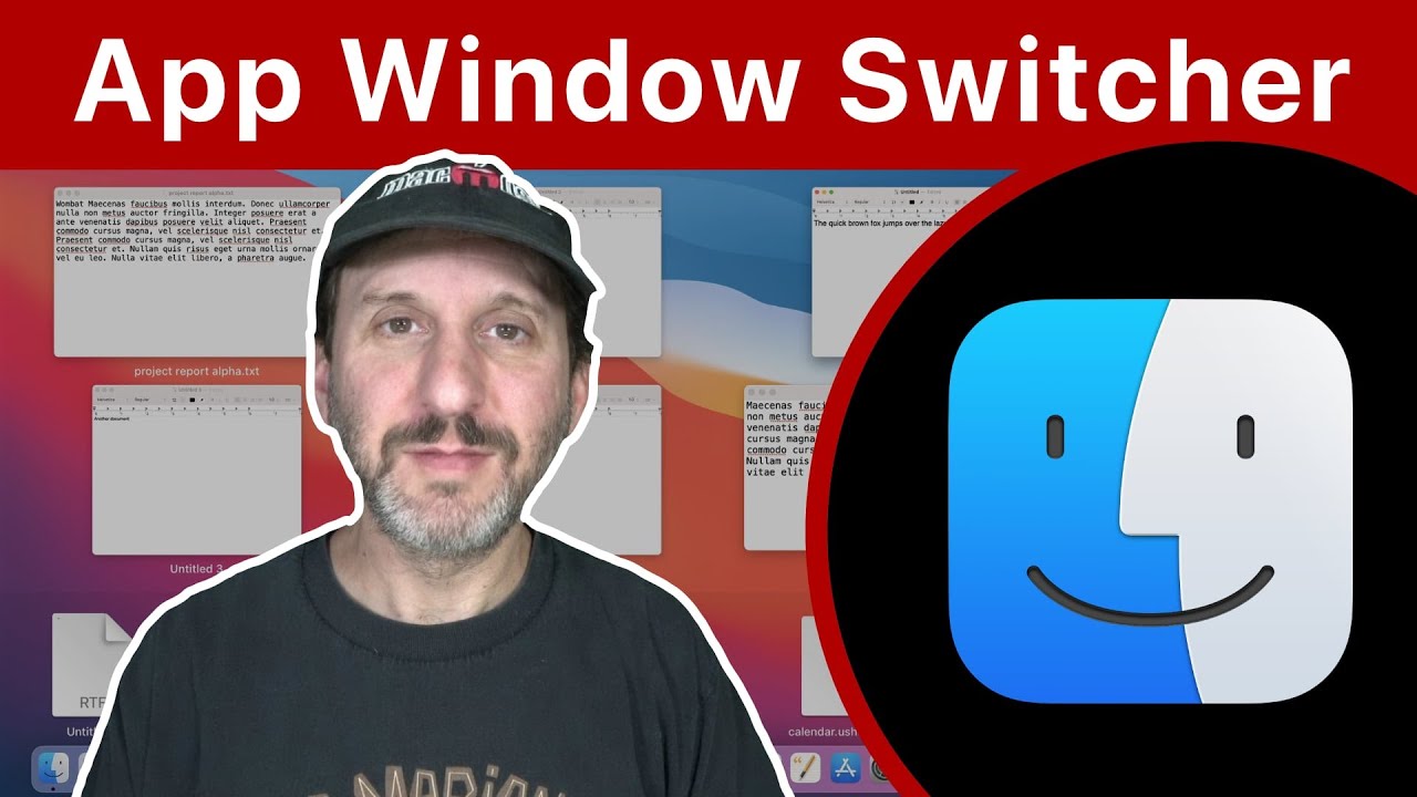 Update New Using the Application Windows Feature (Expose) On a Mac