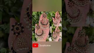 stylish and party wear jhumka earing collection//#party #earings #jhumka #shorts #shortvideo #viral