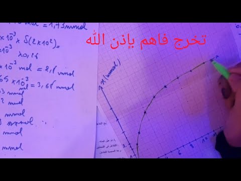 المتابعة الزمنية عن طريق قياس الناقلية حل تمرين من بكالوريا ملاحظات مهمة  2026