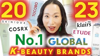 World's BEST Korean Skincare Brands 2023🔥해외에서 인기탑 한국 화장품 브랜드는? [KOR subs ✅] Beauty of Joseon COSRX