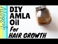 HOW TO Make AMLA OIL for HAIR GROWTH | DIY Amla Oil