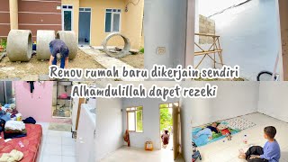 Bikin sepiteng dirumah baru dikerjain sendiri | hari ini pindahan barang2 dulu