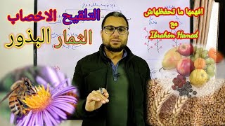 التلقيح | الاخصاب | انتاج البذور والثمار فى النباتات الزهرية🍎 شرح سهل يوصلك👍