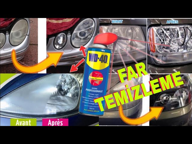 Comment rénover les phares de sa voiture ? - WD-40 FRANCE