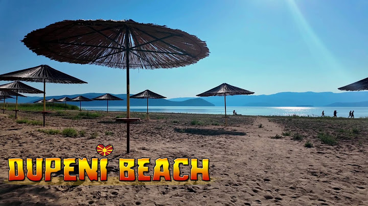 DUPENI BEACH, Lake Prespa, Macedonia (2024) 【WALK TOUR】🇲🇰 Долно Дупени, Преспанско Езеро, Македонија