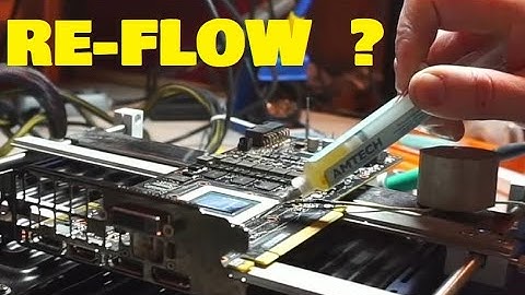 Does reflow of the GPU work ? EVGA 1080 TI