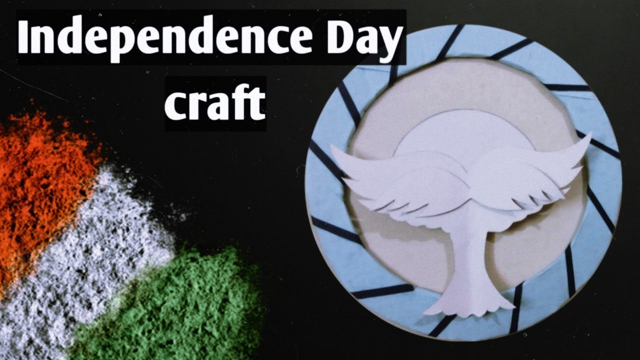 Independence day craft/Tricolour wall hanging craft/Republic day craft/