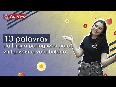 Vídeo: Como Aprender Palavras Do Vocabulário