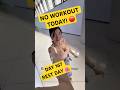 Listening to my body! 💆🏻‍♀️🛍️ | Day 167 #Shorts #RestDay #recovery