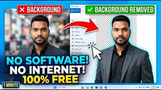How to Remove Background from Image Without Software, Internet & Any Application | 100% Free screenshot 2