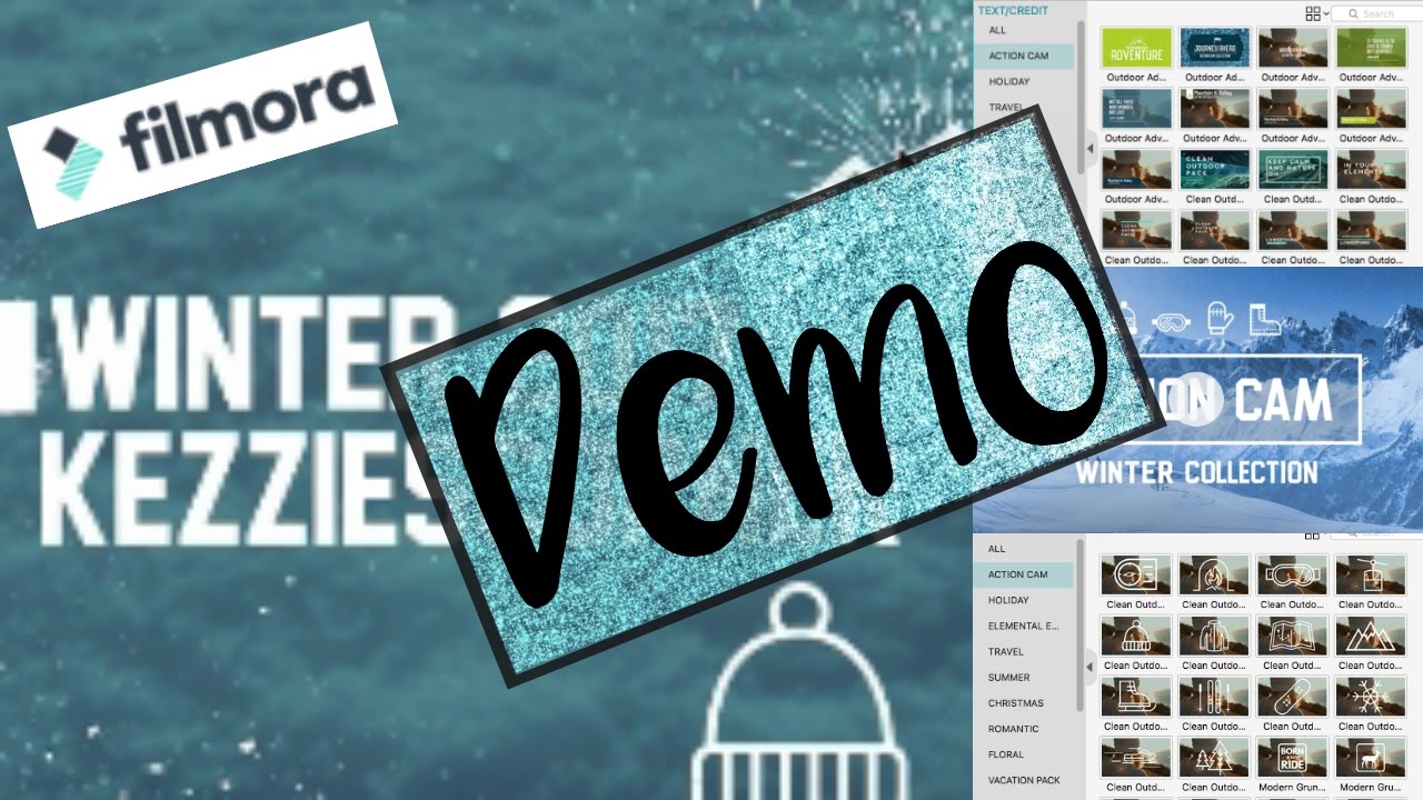 Wondershare Filmora Action Cam Summer Set Effect Pack For Filmora9