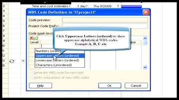 What is a WBS Code || Creating Custom WBS Codes || Learn Project in English