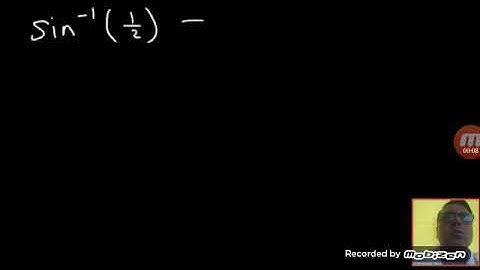 Inverse trignometry part 1 Introduction