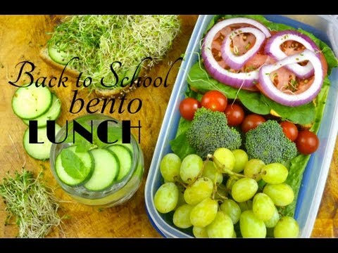 Easy & Healthy Back to School Bento Lunch | Fablunch