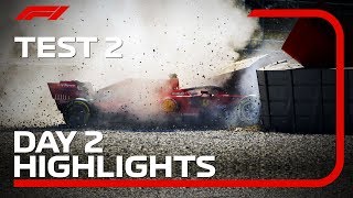 Test 2, Day 2 Highlights | F1 Testing 2019