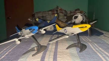 My Airfix Quick Build P-51D Mustangs