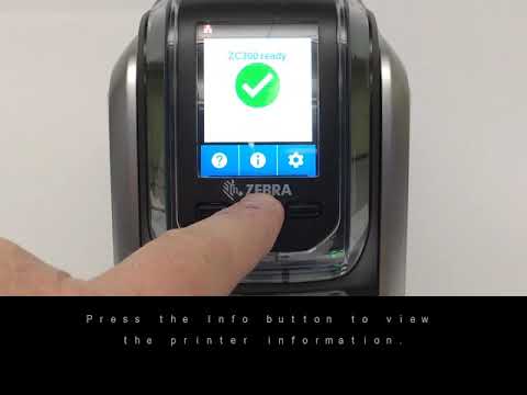 Видео об использовании интерфейса карточного принтера Zebra ZC350 Видео об использовании интерфейса карточного принтера Zebra ZC350