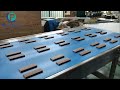P400 date bar sticky bar with cooling tunnel and package line ready to ship to Argentina.