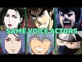 JoJo Battle Tendency (Part 2) All Characters Japanese Dub Voice Actors Seiyuu Same Anime Characters