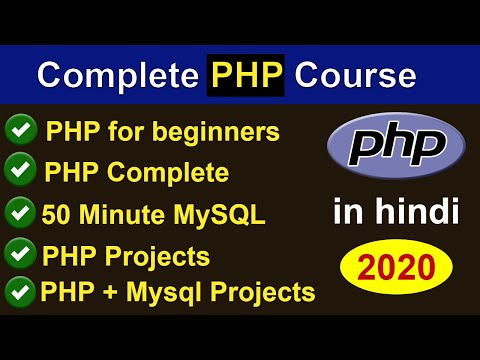 PHP Programming Language Complete In One Video In Hindi - PHP Complete Course (2020)