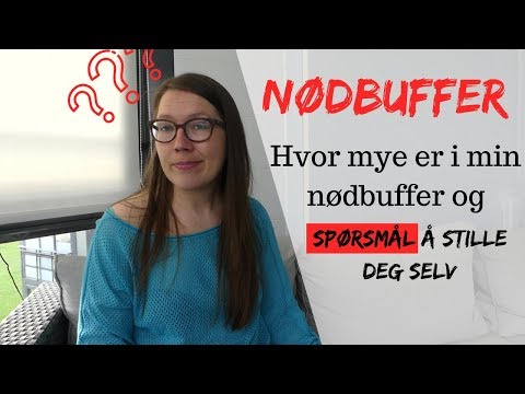 Krisekonto, Nødbuffer: Hvor mye bør du ha?