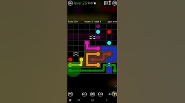 How To Solve Flow Free Bridges Classic Pack 2 Level 26 9x9 Board Walk Through Solution Walkthrough