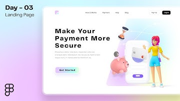 Daily UI Design Challenge | Day - 03 | Landing Page