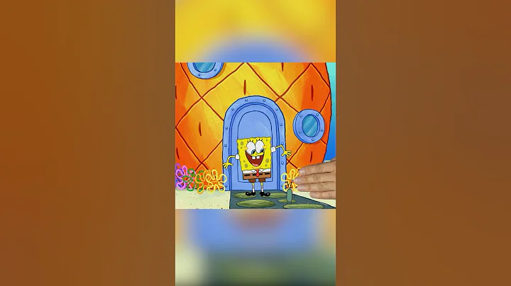 SpongeBob vs. Giant Glove.#spongebob #shorts #animation