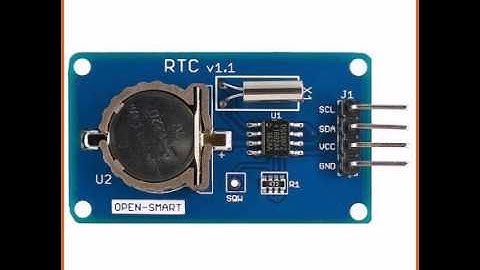 RTC v1.1 DS1307 Real Time Clock Module w I2C (Works with Official Arduino Boards)