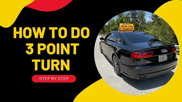 Step By Step: How To Do a Three Point Turn/Easy Driving Lesson