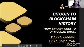 Lecture 2: Bitcoin to Blockchain History