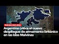 Argentina critica el despliegue de armamento británico en las Malvinas- NOTICIERO RT 29/01/2022