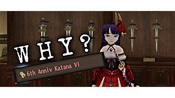 Toram Online - 6th Anniv Katana: WHY?