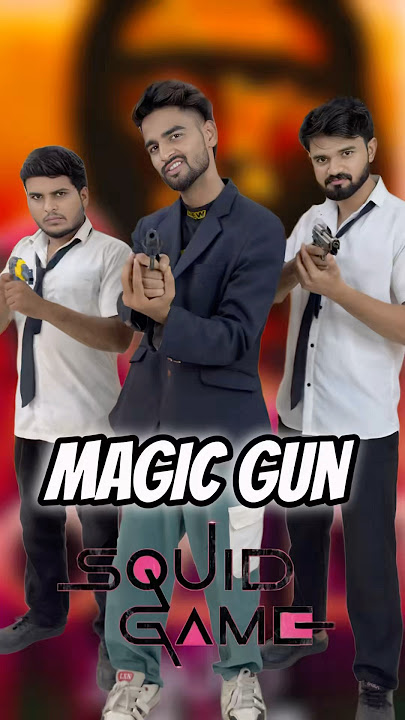 Magic 🪄 gun😃 #badri #comedy #lessonoflife #funny #jagga #chiku #fun #56 #dhonisir #shorts #school