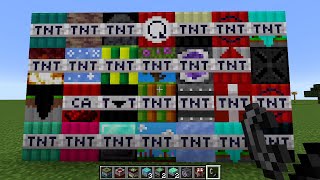 MORE NEW AMAZING TNT in LUCKY TNT MOD (25+ TNT EXPLOSIVE) TOO MUCH MORE TNT Part 1