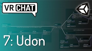 7) Udon - Creëer je eerste VRChat-wereld