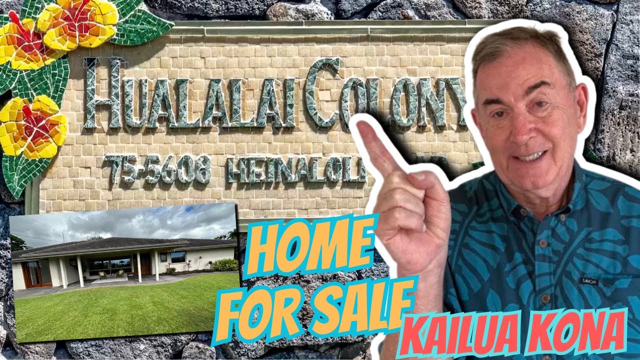 HOMES for sale Kailua Kona HUALALAI Colony Big Island of HAWAII