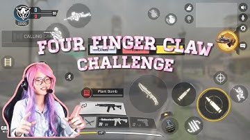 4 Finger Claw Challenge In CODM! | Psylocke Gaming