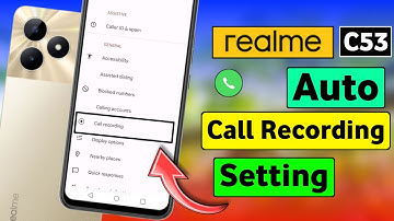 Realme C53 Auto Call Recording Setting | Auto Call Recording In Realme C53 | HM Technical