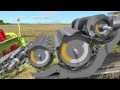 Автоматический контроль потока массы на CLAAS LEXION.