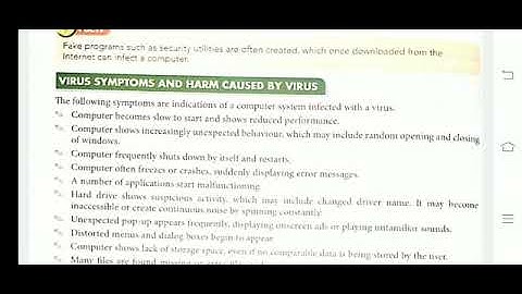 *Class 7/chapter3 computer virus /Antivirus and preventions of virus*