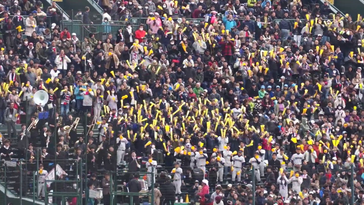第五応援歌が最高 横浜高校 １回裏応援 19選抜甲子園 Youtube