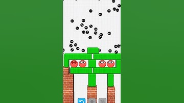 DRAW TO SMASH: Logic Puzzle vs HIDE BALL : Brain Teaser ASMR Gameplay Android iOS short.