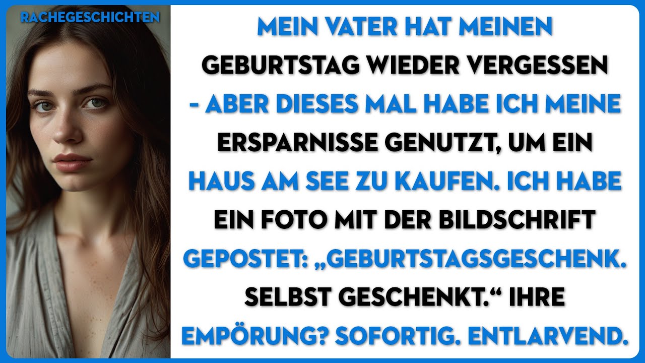 Mein Vater vergaß jedes Jahr meinen Geburtstag, während er für meine Schwester ausschweifende...