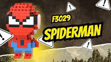 F3029 Spider-Man Mini Blocks 🧱 | Adorable Superhero Build Guide