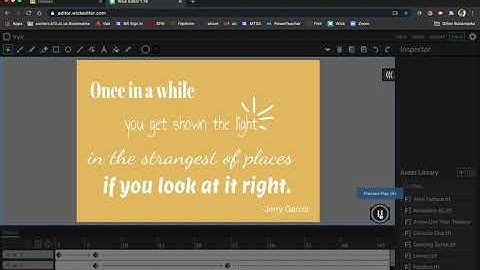 Animating Text in Wick Editor