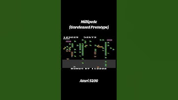 Short 44 - Millipede (Unreleased Prototype) - Atari 5200 - 1984